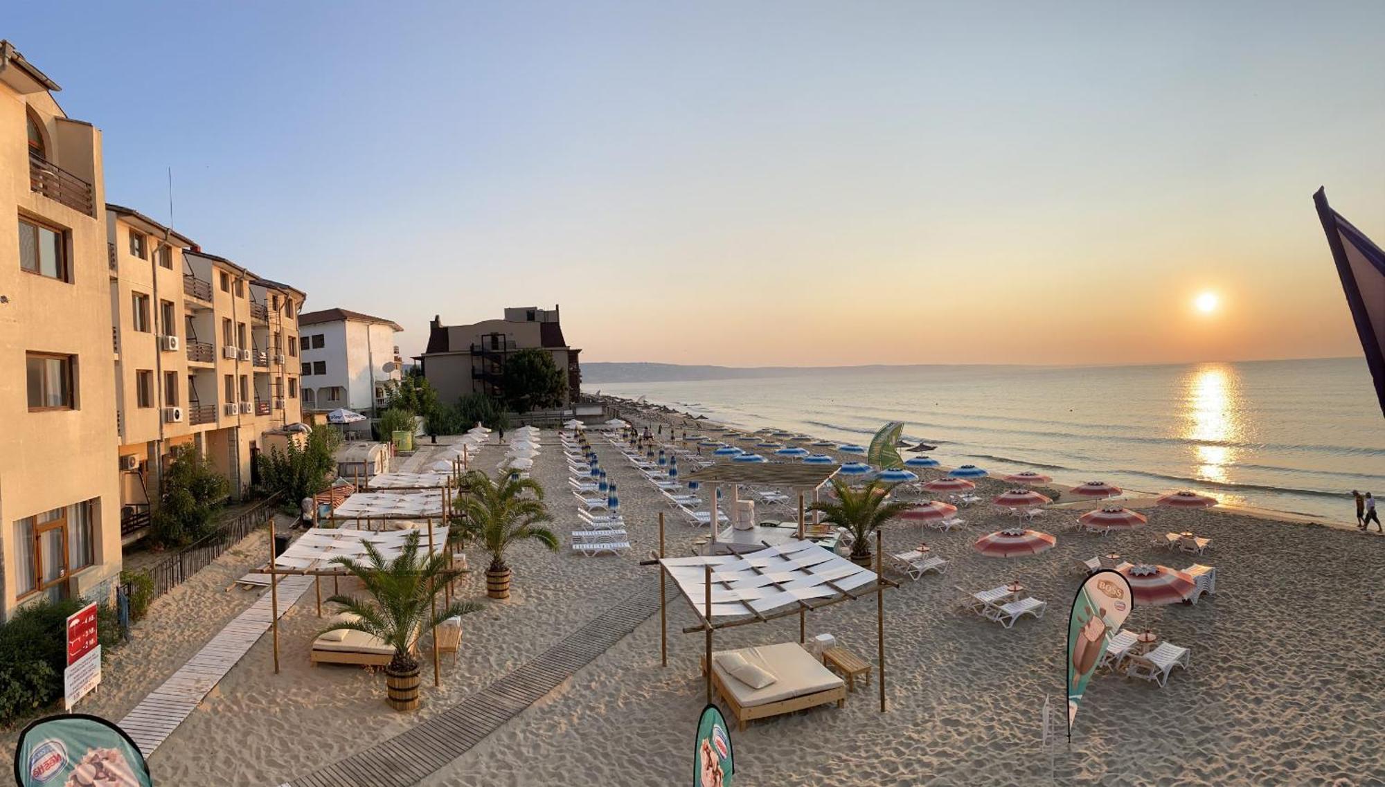 Palma Beach Hotel Кранево Экстерьер фото